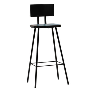 vidaXL Bar Stools 2 pcs. Solid Reclaimed Wood