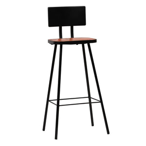 vidaXL Bar Stools 2 pcs. Solid Reclaimed Wood