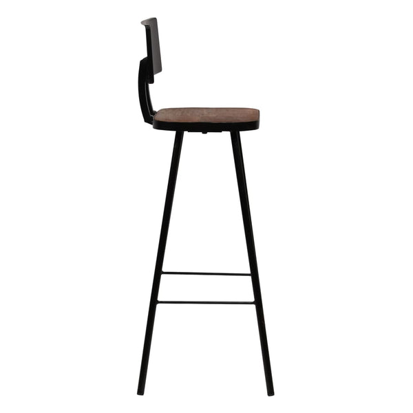 vidaXL 3-Piece Bar Set Solid Reclaimed Wood