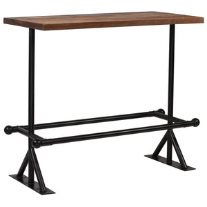 vidaXL 5-piece Bar Set Solid Reclaimed Wood