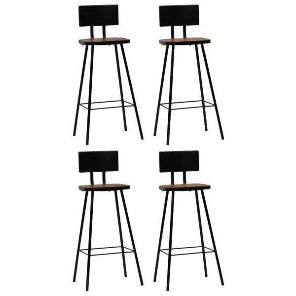 vidaXL 5-piece Bar Set Solid Reclaimed Wood