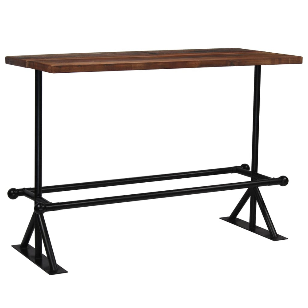 vidaXL 7-piece Bar Set Solid Reclaimed Wood