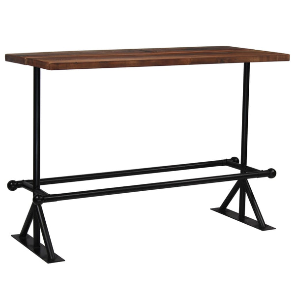 vidaXL 7-piece Bar Set Solid Reclaimed Wood