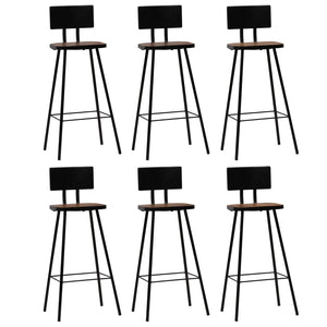 vidaXL 7-piece Bar Set Solid Reclaimed Wood