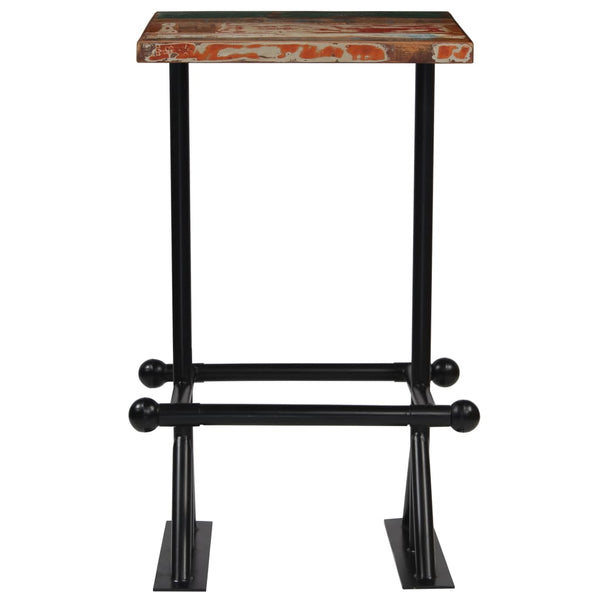 vidaXL 3-piece Bar Set Solid Reclaimed Wood Multicolored