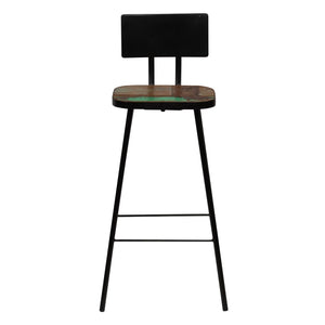 vidaXL 3-piece Bar Set Solid Reclaimed Wood Multicolored