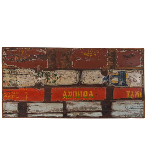 vidaXL 5-Piece Bar Set Solid Reclaimed Wood Multicolor