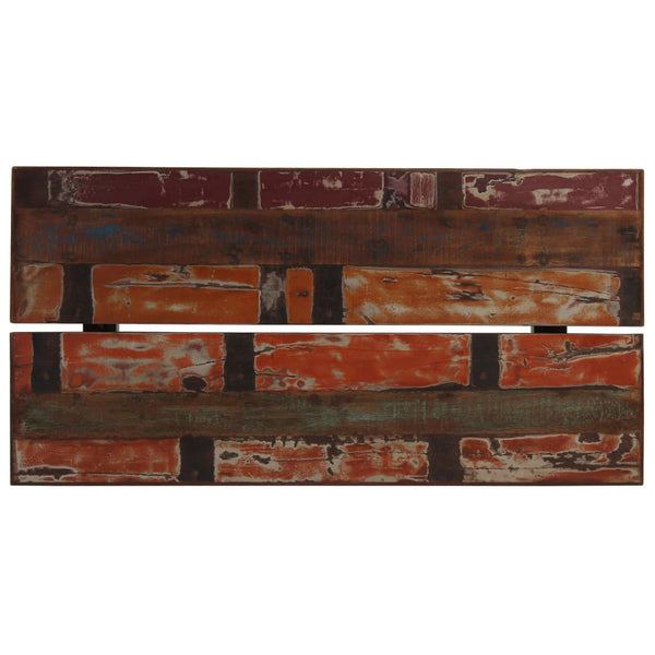vidaXL Bar Set 7 Pieces Solid Reclaimed Wood Multicolored