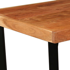 vidaXL Bar Table Solid Acacia Wood 60 x 60 x 107 cm