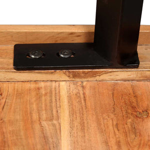 vidaXL Bar Table Solid Acacia Wood 60 x 60 x 107 cm