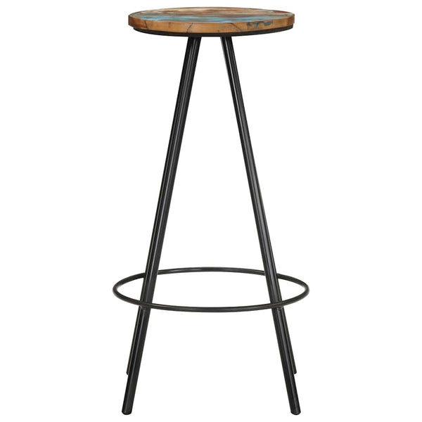 vidaXL Bar Stools 2 pcs. Solid Reclaimed Wood