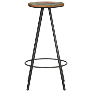 vidaXL Bar Stools 2 pcs. Solid Reclaimed Wood