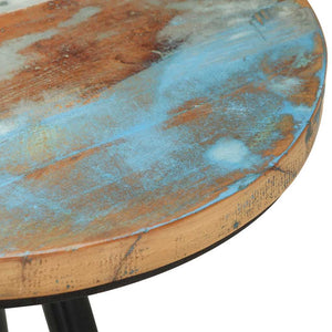 vidaXL Bar Stools 2 pcs. Solid Reclaimed Wood