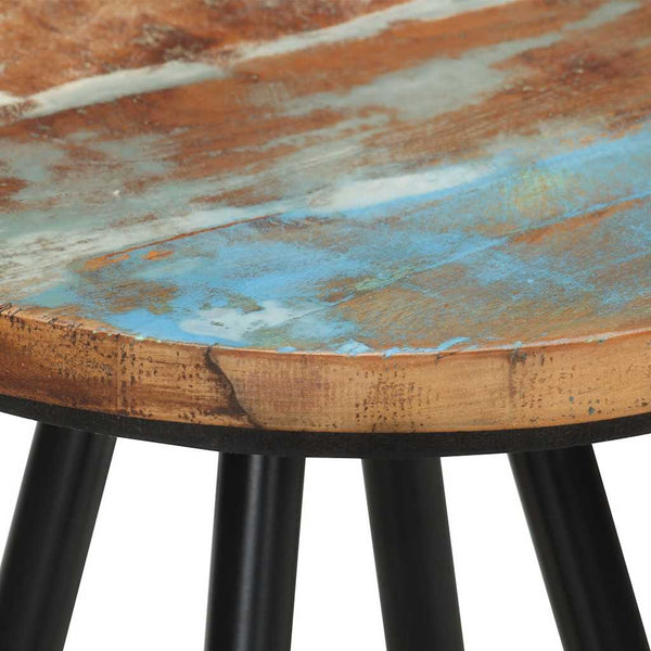vidaXL Bar Stools 2 pcs. Solid Reclaimed Wood
