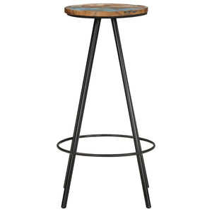 vidaXL Bar Stools 4 pcs. Solid Reclaimed Wood