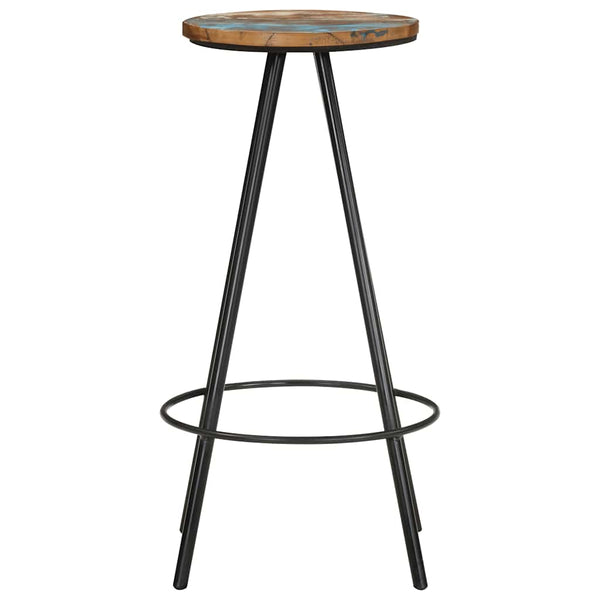 vidaXL Bar Stools 4 pcs. Solid Reclaimed Wood