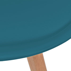 vidaXL Dining Chairs 6 pcs. Turquoise Plastic