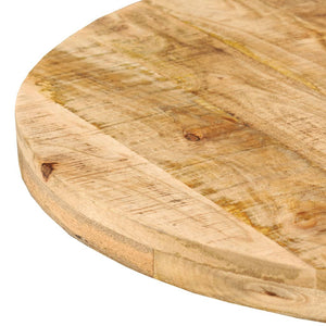 vidaXL Dining Table Solid Mango Wood and Steel 180 cm
