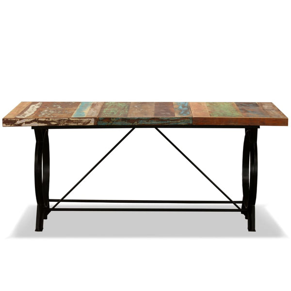 vidaXL Dining Table Reclaimed Solid Wood 180 cm