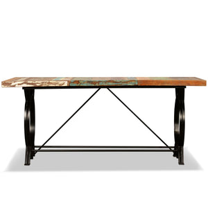 vidaXL Dining Table Reclaimed Solid Wood 180 cm