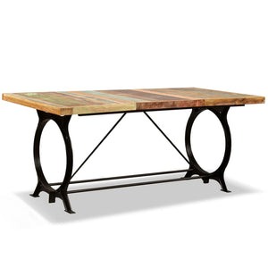 vidaXL Dining Table Reclaimed Solid Wood 180 cm