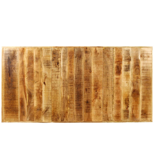 vidaXL Dining Table Rough Solid Mango Wood 180 cm