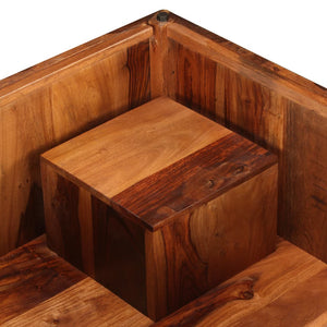 vidaXL Coffee Table Solid Acacia Wood 70x70x30 cm