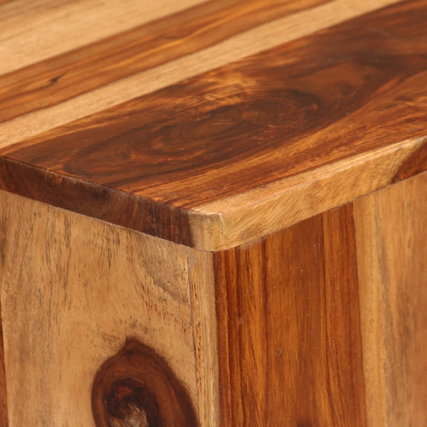 vidaXL Coffee Table Solid Acacia Wood 70x70x30 cm