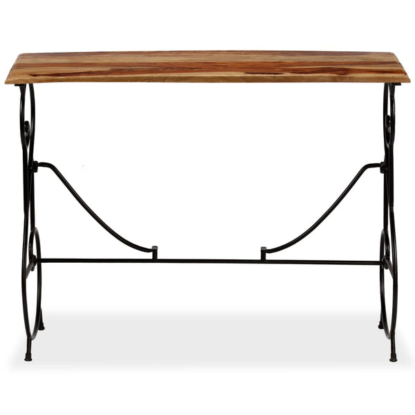 vidaXL Console Table Solid Acacia Wood 100 x 40 x 75 cm