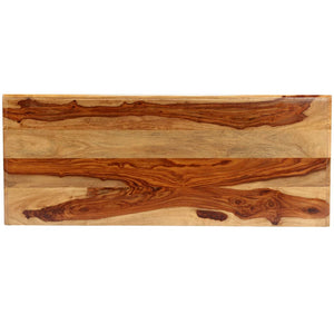 vidaXL Console Table Solid Acacia Wood 100 x 40 x 75 cm