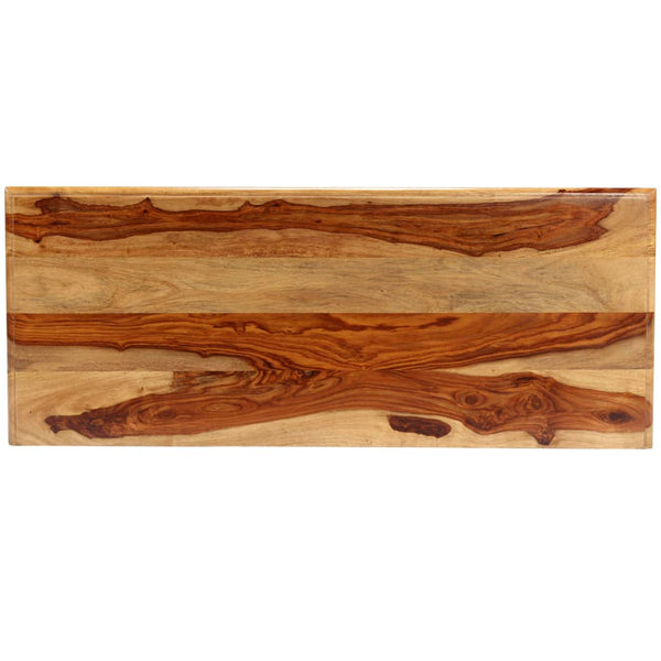 vidaXL Console Table Solid Acacia Wood 100 x 40 x 75 cm