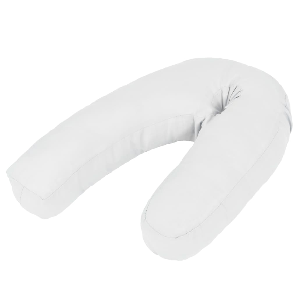 vidaXL Pregnancy Pillow J-shaped 54x(36-43) cm