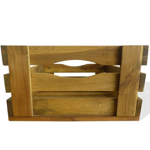 vidaXL Apple Crates Set 2 pcs. Solid Acacia Wood