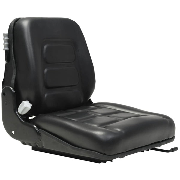 vidaXL Forklift Seat & Tractor Seat with Suspension Adjustable Backrest