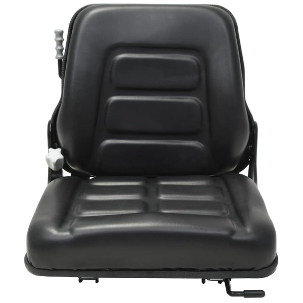 vidaXL Forklift Seat & Tractor Seat with Suspension Adjustable Backrest