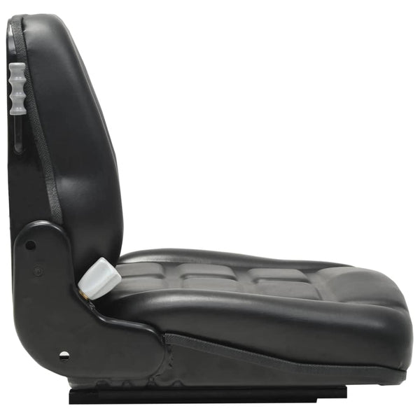 vidaXL Forklift Seat & Tractor Seat with Suspension Adjustable Backrest