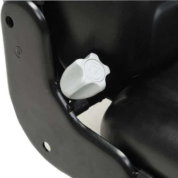 vidaXL Forklift Seat & Tractor Seat with Suspension Adjustable Backrest