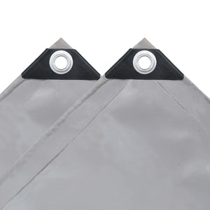vidaXL Tarpaulin 650 g/m² 2x3 m Grey