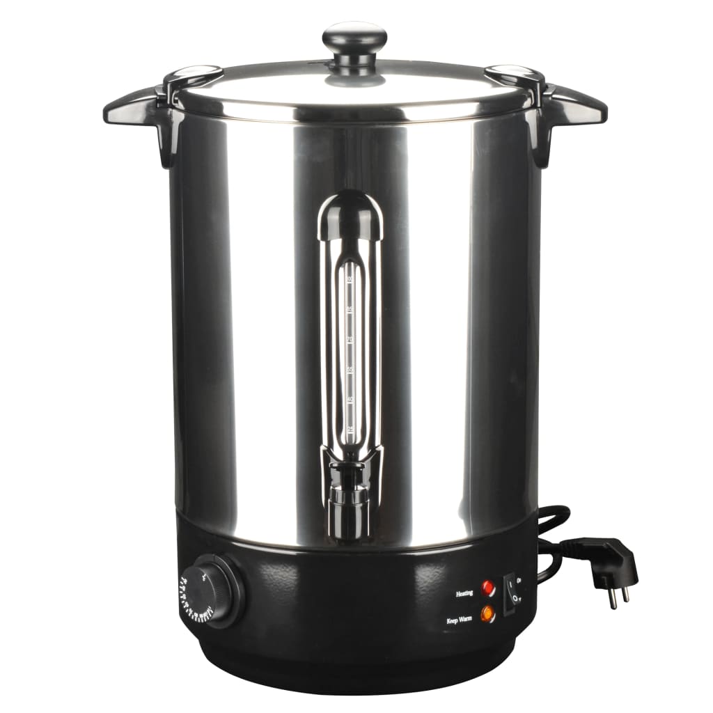 vidaXL Stainless Steel Mulled Wine Boiler 15 L 2500 W