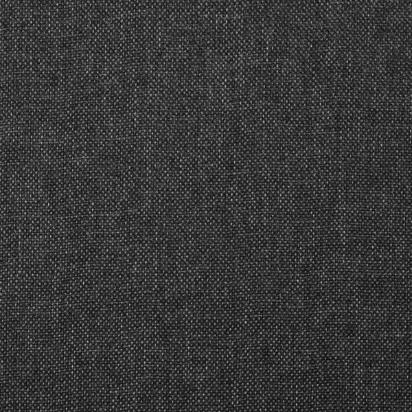 vidaXL Dining Chairs 2 pcs Dark Grey Fabric