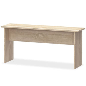 vidaXL 3-Piece Dining Set Table and Benches Chipboard Oak