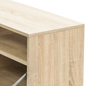 vidaXL TV Cabinet Engineered Wood 95x35x36 cm Oak