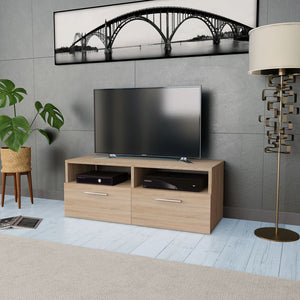 vidaXL TV Cabinet Engineered Wood 95x35x36 cm Oak