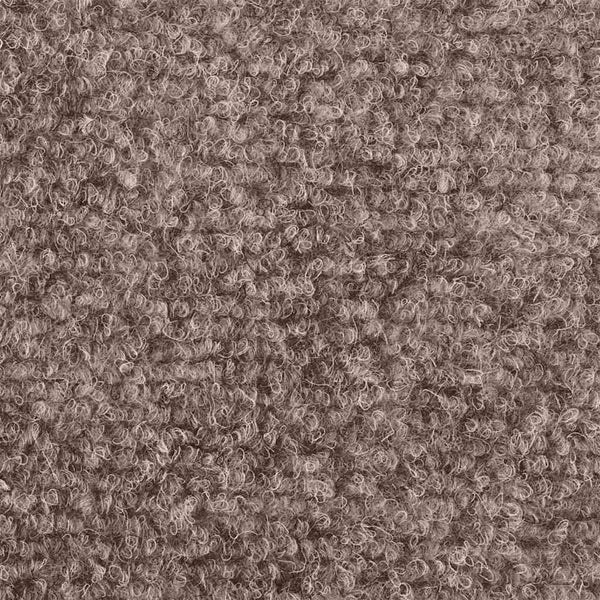 vidaXL Stair Mats Self-Adhesive 15 pcs. 56x17x3 cm Light Brown Semi-Circular