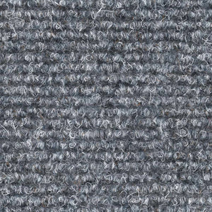 vidaXL Self-Adhesive Stair Mats 15 pcs. 56x17x3 cm Light Grey Semi-Circular