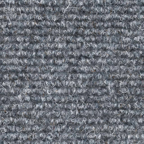 vidaXL Self-Adhesive Stair Mats 15 pcs. 56x17x3 cm Light Grey Semi-Circular