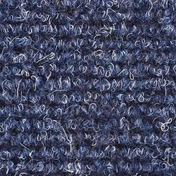 vidaXL Self-Adhesive Stair Treads 15 pcs. 56x17x3 cm Blue Semi-circular