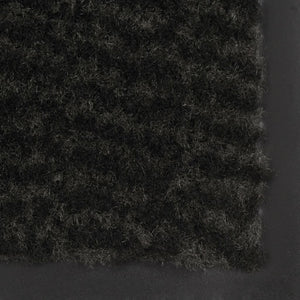 vidaXL Dirt Trapper Mat Rectangular Tufted 60x90 cm Black