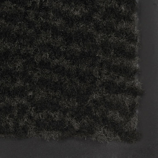 vidaXL Dirt Trapper Mat Rectangular Tufted 60x90 cm Black
