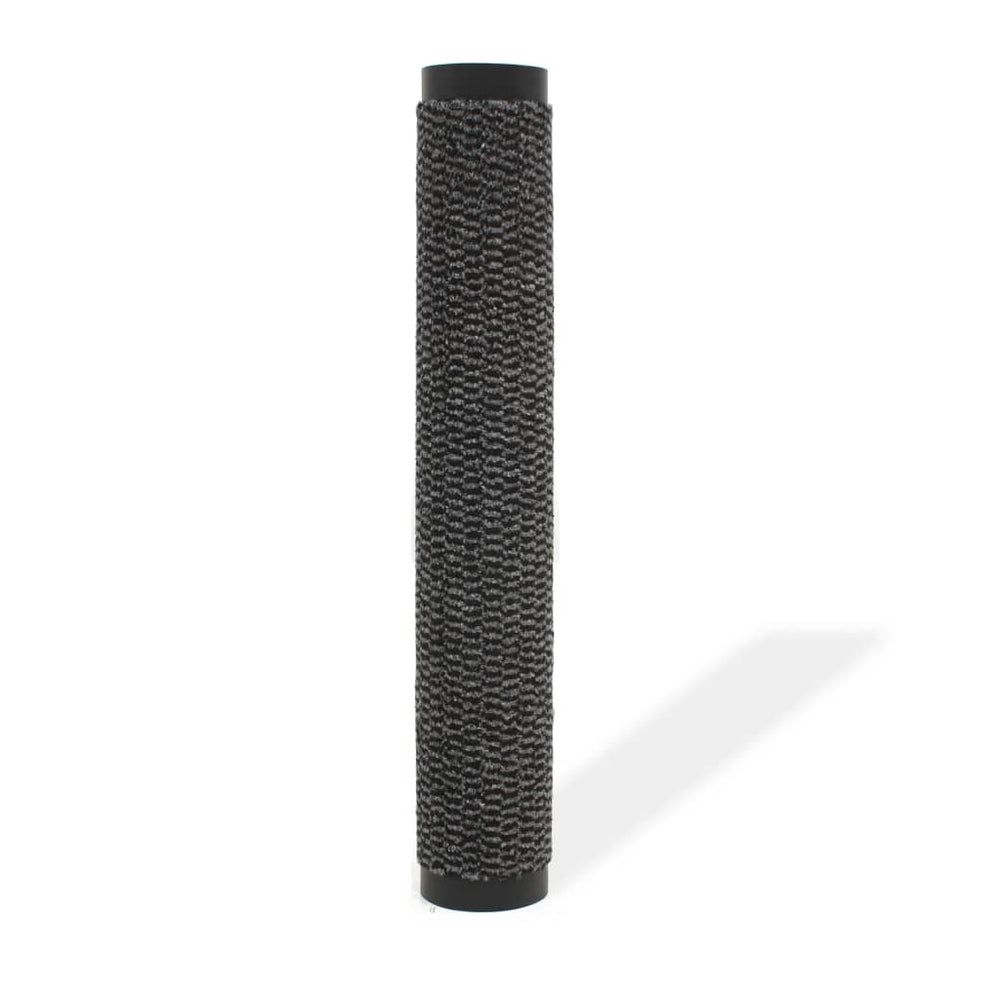 vidaXL Rectangular Tufted Dirt Trapper Mat 80x120 cm Anthracite